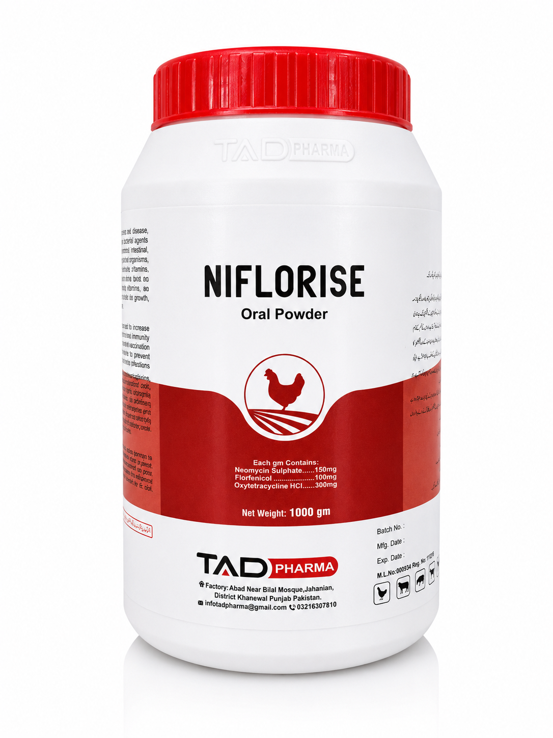 NIFLORISE — animal health product by Tad Pharma